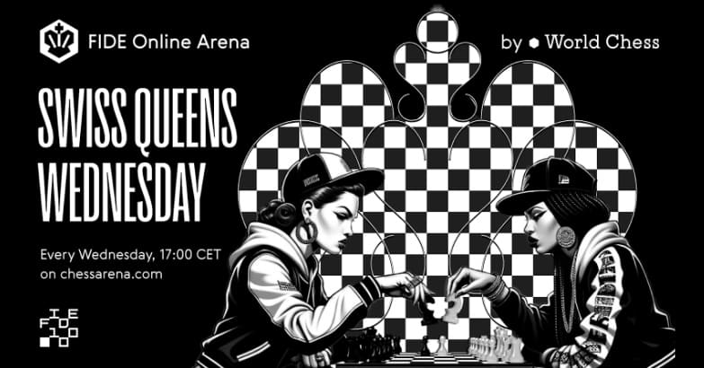 ФИДЕ и World Chess запускают серию онлайн-турниров «Swiss Queens Wednesday»