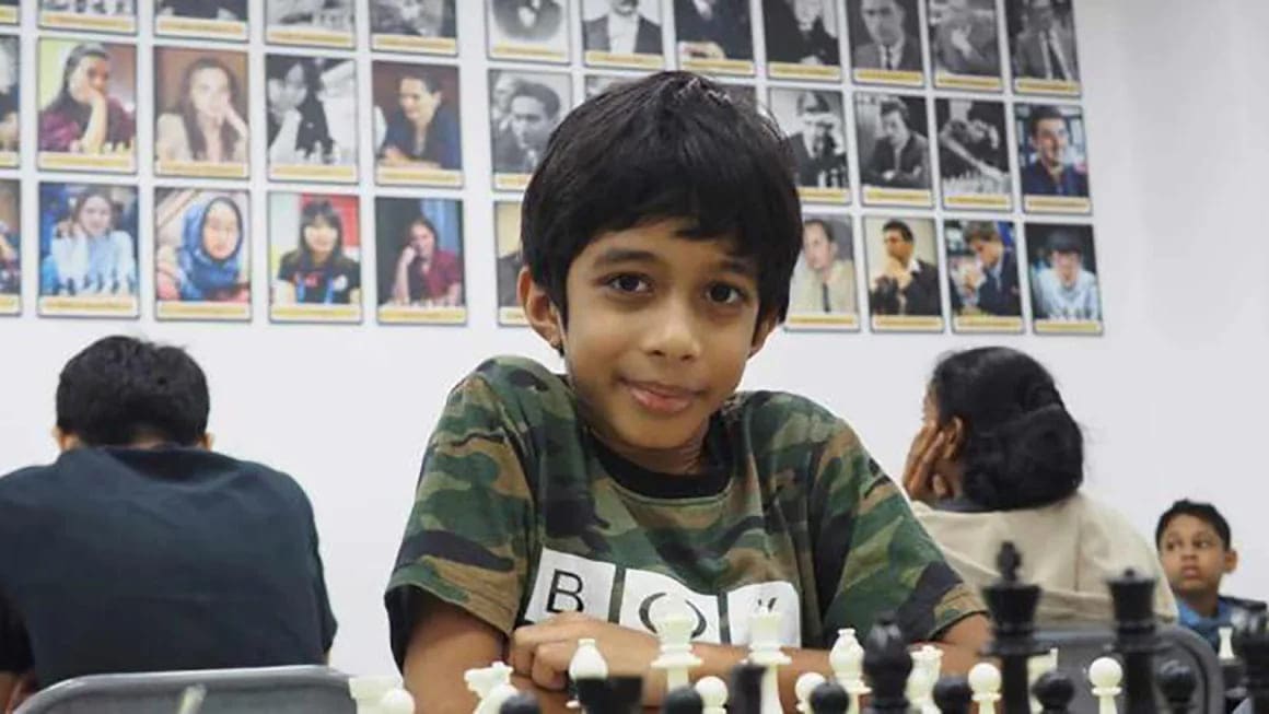 8-летний шахматист-вундеркинд победил гроссмейстера
