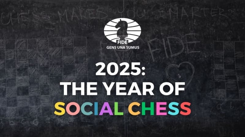 ФИДЕ 2025 год социальных шахмат FIDE 2025 Year of Social Chess