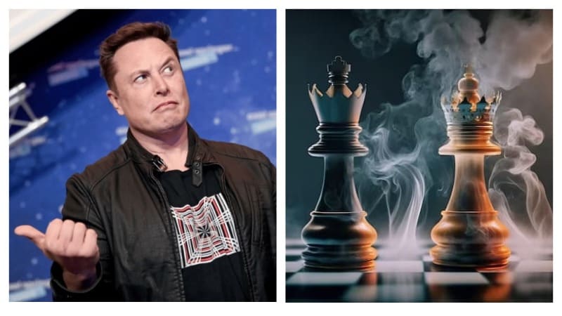 Илон Маск шахматы Elon Musk chess