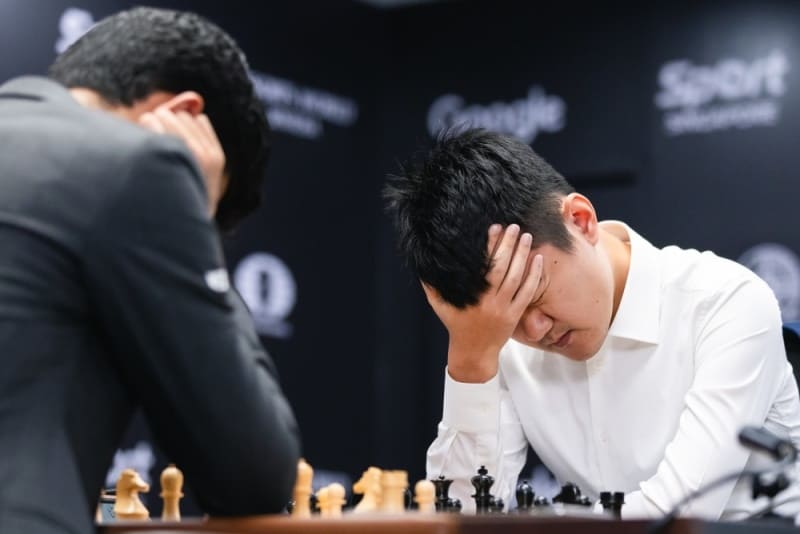 Чемпионат мира по шахматам 2024 Дин Лижэнь Ding Liren FIDE World Champ