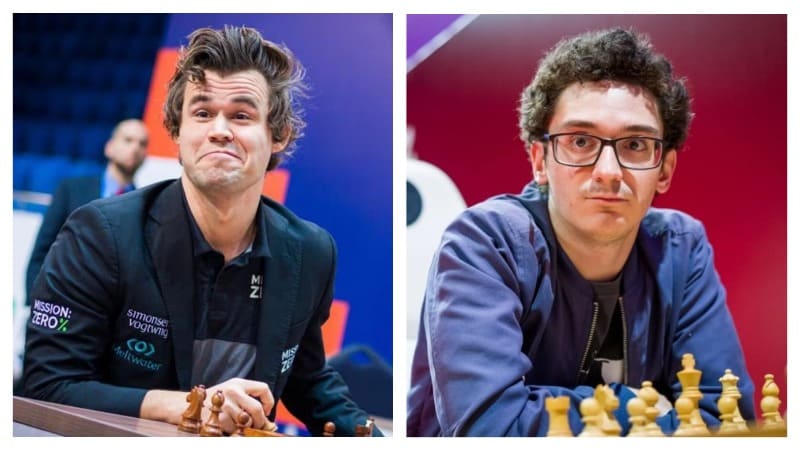 Магнус Карлсен Фабиано Каруана Magnus Carlsen Fabiano Caruana Freestyl