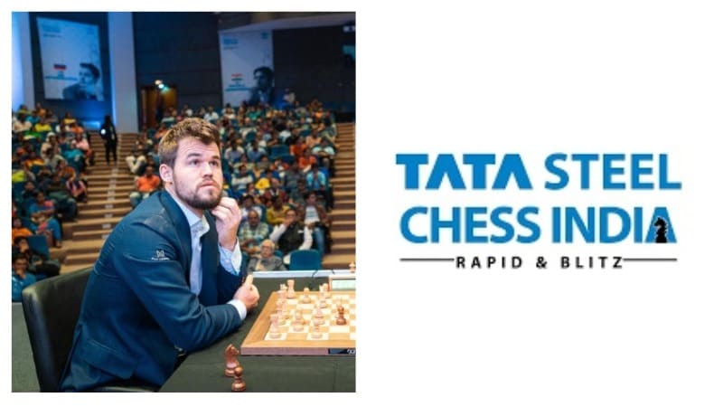 Magnus Carlsen Магнус Карлсен Tata Steel Chess India TSCI