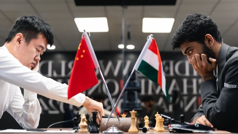 Чемпионат мира по шахматам 2024 Гукеш Дин Лижэнь FIDE World Gukesh D