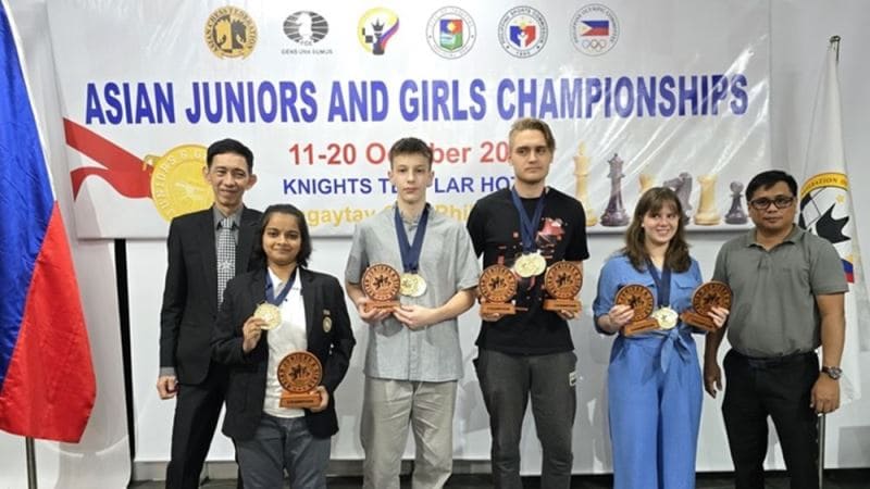 чемпионат Азии среди юниоров 2024 Asian Junior Championship шахматы